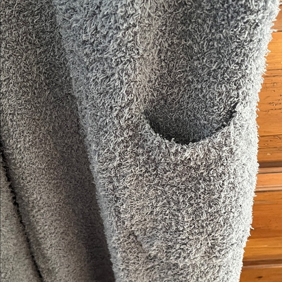 POL Cozy Gray Hooded Cardigan NWOT - Picture 4 of 10